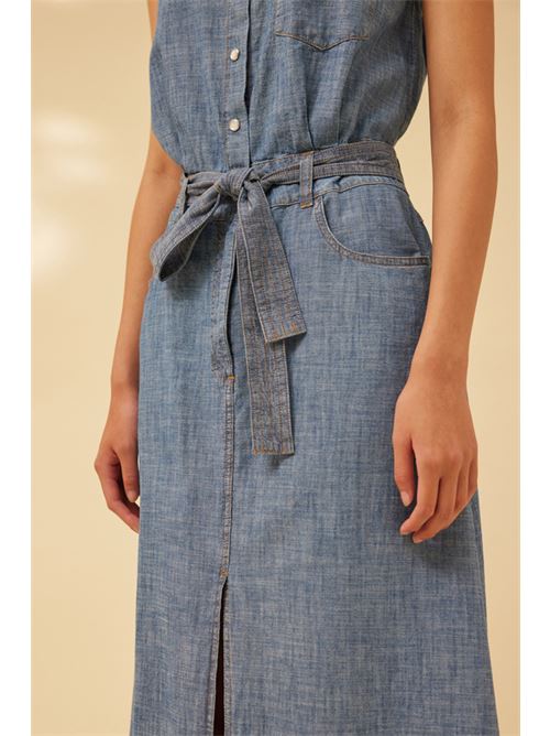 abito in denim SEMICOUTURE 01 | S4SY16Z84-0